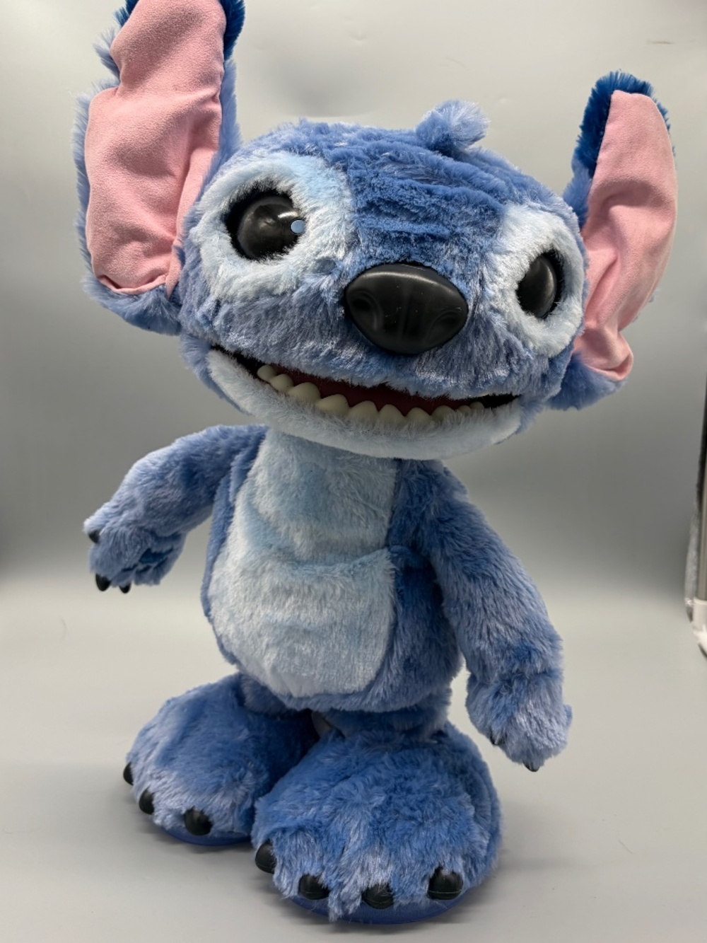 Just Play Disney Stitch Ultimate Interactive 17” Plush 100 Sounds Reactions Work